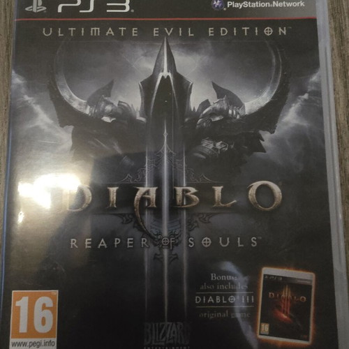 Diablo 3 Reaper of Souls PS3 game, like new