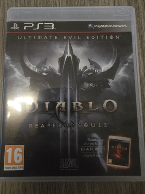 Diablo 3 Reaper of Souls PS3 game, like new