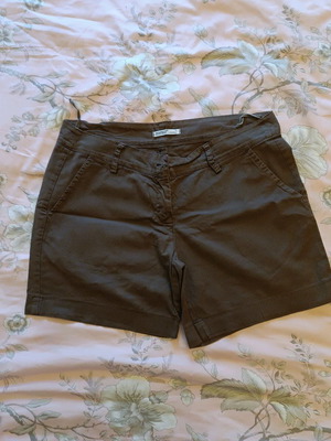 Women's shorts brown Italian medium