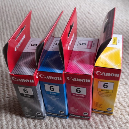 Canon BCI-6 ink cartridges new, pack of 16
