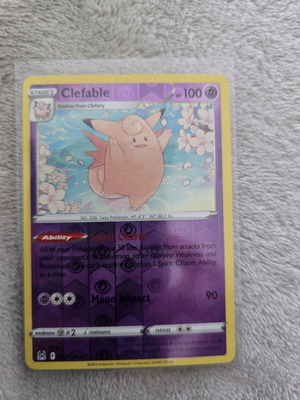 Clefable Pokemon Card new