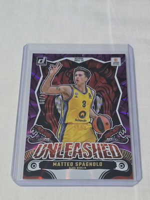 Matteo Spagnolo Unleashed 2024-25 Donruss Euroleague card like new