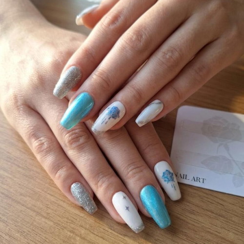 Press On Nails new with application tools