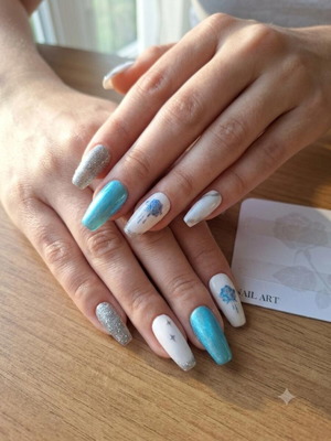 Press On Nails new with application tools