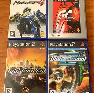 Racing Pack / 4 PS2 Racing games
