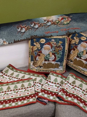 Christmas decoration new, set of 5 pieces