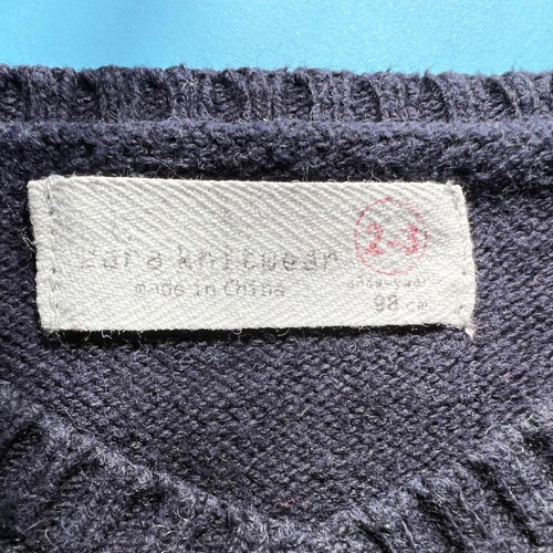 Βρεφικό πουλόβερ Zara μεταχειρισμένο για αγοράκι 2-3 χρονών