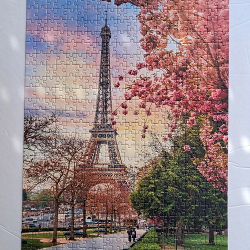 Eiffel Tower puzzle like new, 500 pieces, Trefl