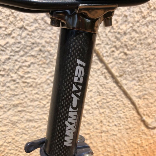 Mountain bike used, disc brakes, black