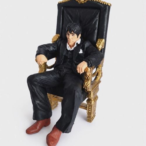 Scarface Collectible Figure from Movie, New, Plastic 20cm