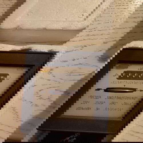 Μετρητής ρεύματος ολοκαίνουργιος