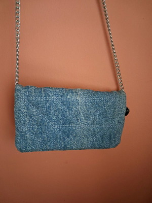 Tally Weijl denim bag-wallet like new, blue
