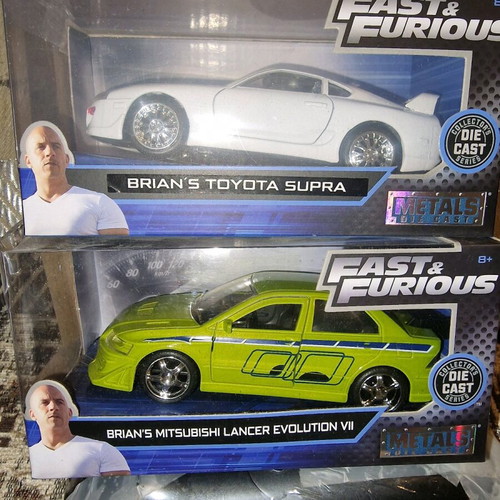 Fast & Furious 1/32 Diecast Toy Cars New, Set of 19
