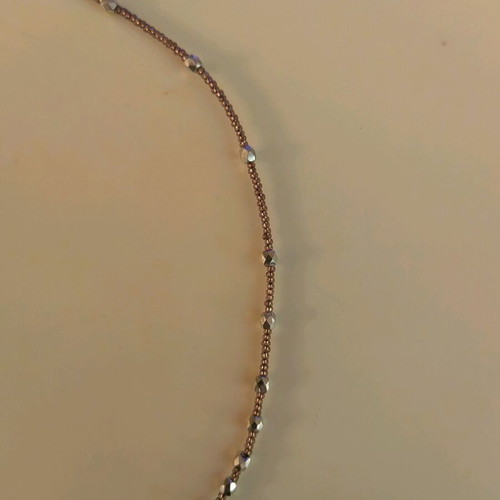 Antica Murrina necklace like new with Murano glass beads pink