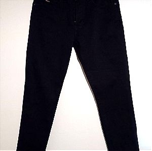HUGO BOSS Αυθεντικό Επώνυμο Ανδρικό Jean Παντελόνι Μαύρο W31 L32 Regular Fit