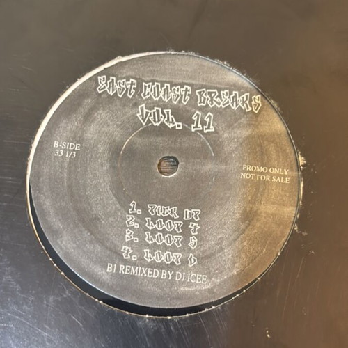 1862 East Coast Breaks vinyl record used, electronic