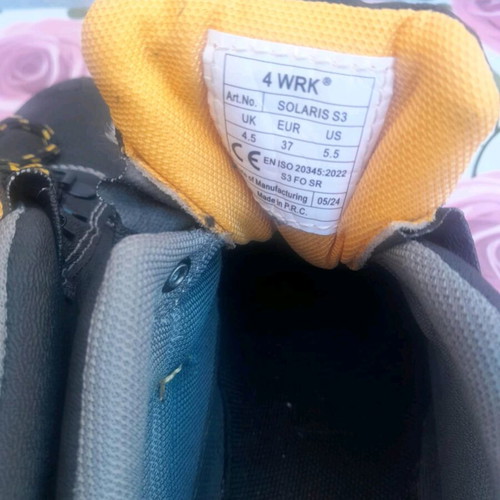 4 Work Safety Boot Size 38 New Unworn