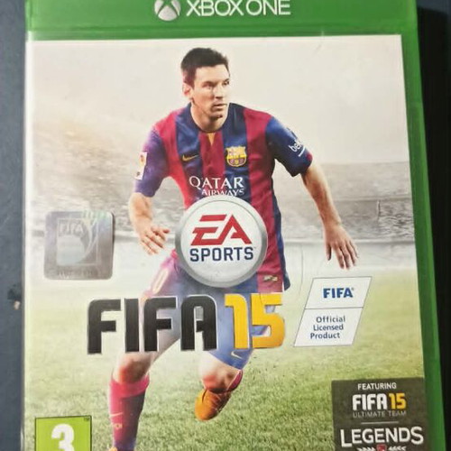 Xbox One game case without FIFA 15 used
