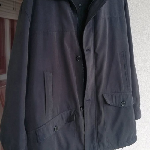 Rel men's jacket used, size 3XL, blue-black