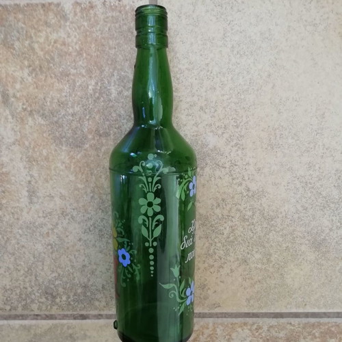 Collectible Bost bottle used with 1970 painting