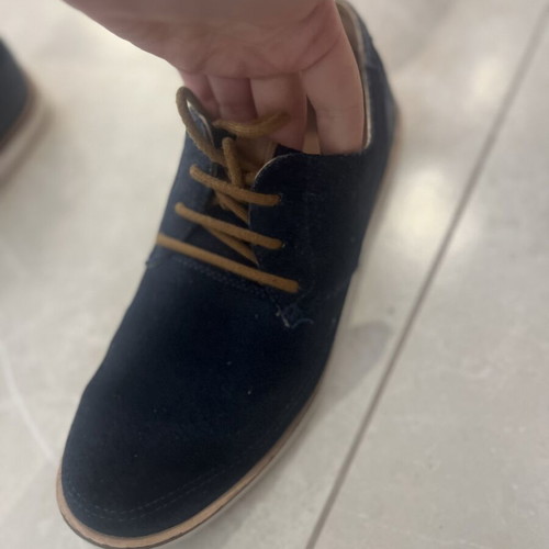 Castor men's shoes used, blue, size 41