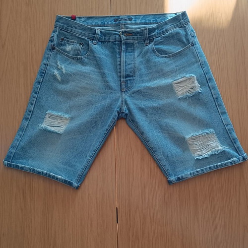 Salt & Pepper Jeans Co men's denim shorts size 36 like new, blue