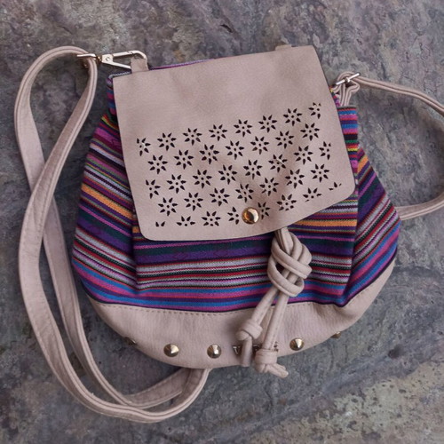 Verde bag multicolored like new, elegant and beautiful
