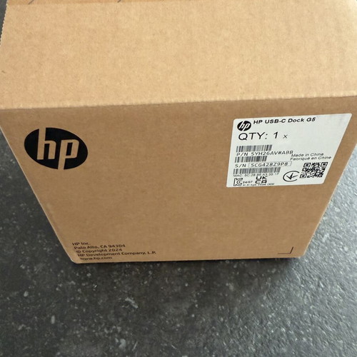 HP USB-C Dock G5 brand new