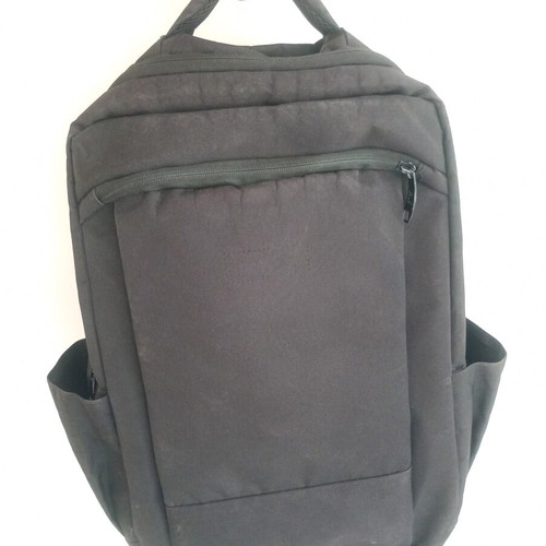 Artisti Italiani backpack used, suitable for laptop transport, black