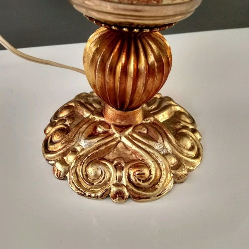 Lamp used with brass base
