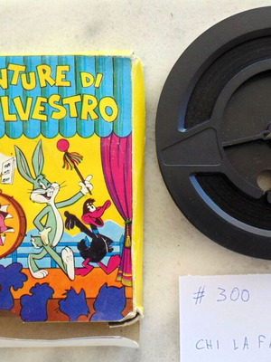 Home Movie Film 8 mm Warner Bros cartoon Chi La Fa L'Aspetti
