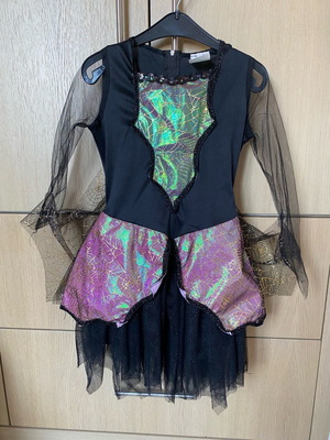 Spider carnival costume like new with tulle on hands
