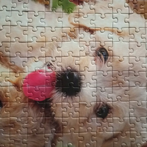 Puzzle 500 pieces used without box