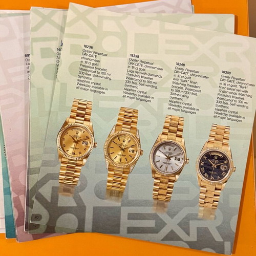 Rolex prospectus 1993 used, collectible