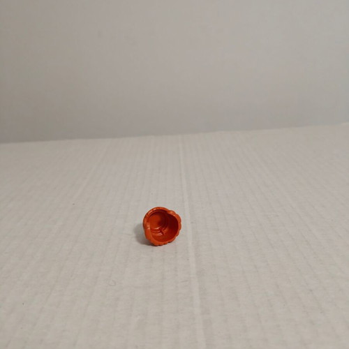 Playmobil orange-red wig used