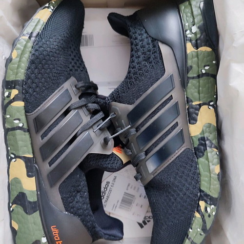 Adidas Ultra Boost 5.0 DNA new, size 45.5, black and green