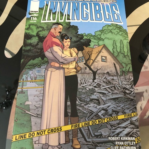 Invincible 116 new comic Battle Beast vs Thragg Kirkman Ottley