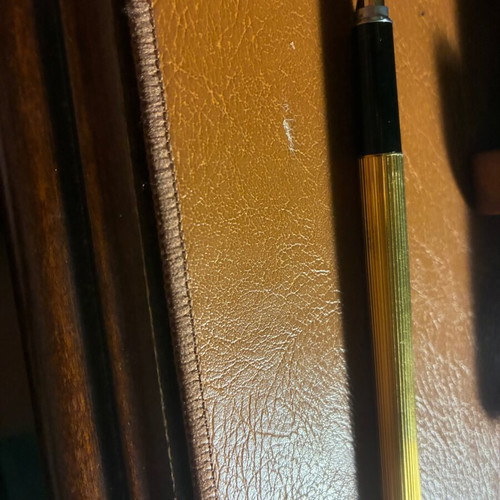 Aurora pen Marco Polo vintage used, gold plated with 14kt nib