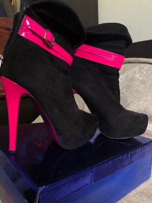 Roselight women's boots used with high heel and platform
