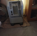 Oxygen supply machine used