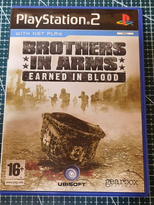 Brothers in Arms: Earned in Blood PS2 Black Label used, complete in box