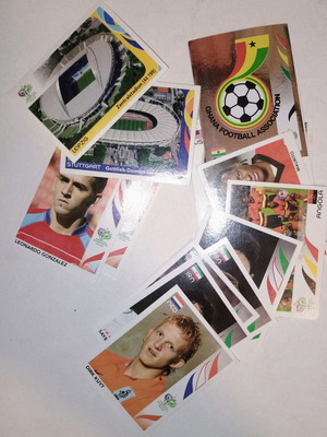 Panini стикери от Световно първенство 2006, употребявани, комплект от 24