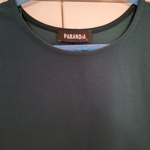 Paranoia sleeveless dress used, cypress color, size S
