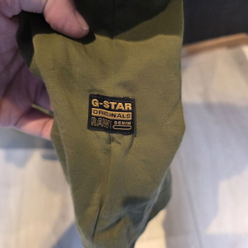 G-Star RAW T-shirt, men's size L, olive green