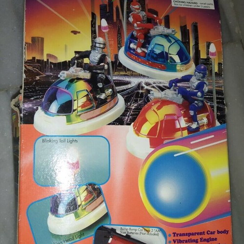Vintage Combatant Space Car new space vehicle with robot