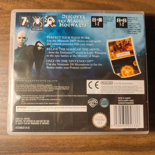 Harry Potter and the Order of the Phoenix game for Nintendo DS used