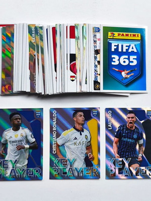 Panini FIFA 365 2026 sticker pack 40 different cards new
