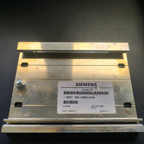 Siemens S7-300 mounting rail like new, 160 mm length