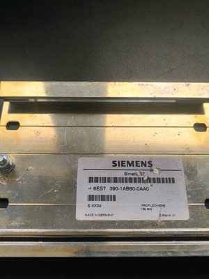 Siemens S7-300 mounting rail like new, 160 mm length