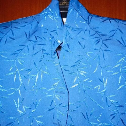 Raxevsky blue medium dress like new with small jacket